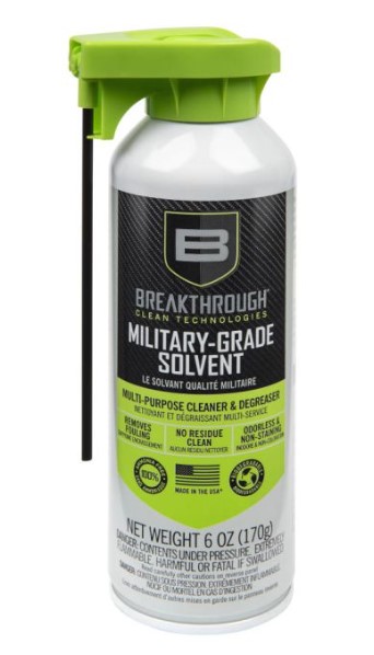 BREAKTHROUGH AEROSOL MILITARY GRADE SOLVENT, 6OZ BTA-MS-6OZ - Win Repeating Arms Promotion